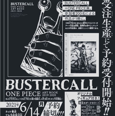 BUSTERCALL ONE PIECE Art Book