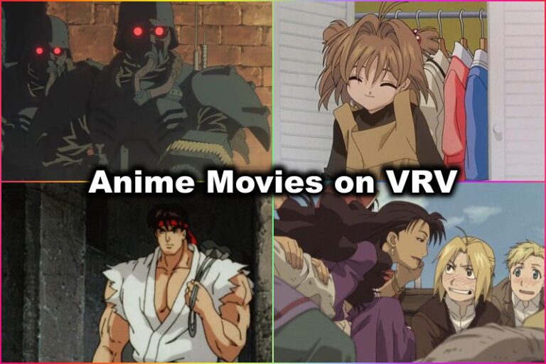 Anime Movies on VRV
