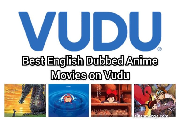 Best English Dubbed Anime Movies on Vudu