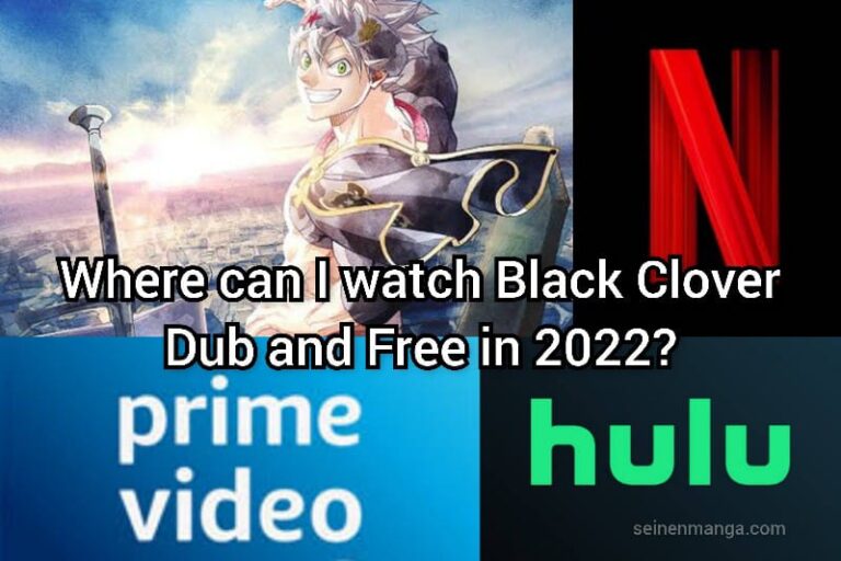 Where can I watch Black Clover Dub and Free 2022