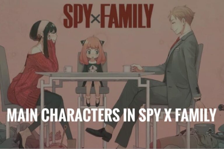 main characters in spy x family