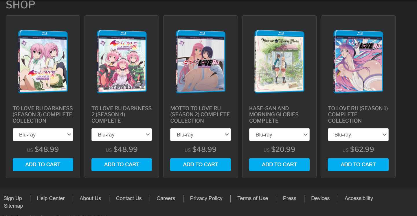 Purchase To Love-Ru on HIDIVE