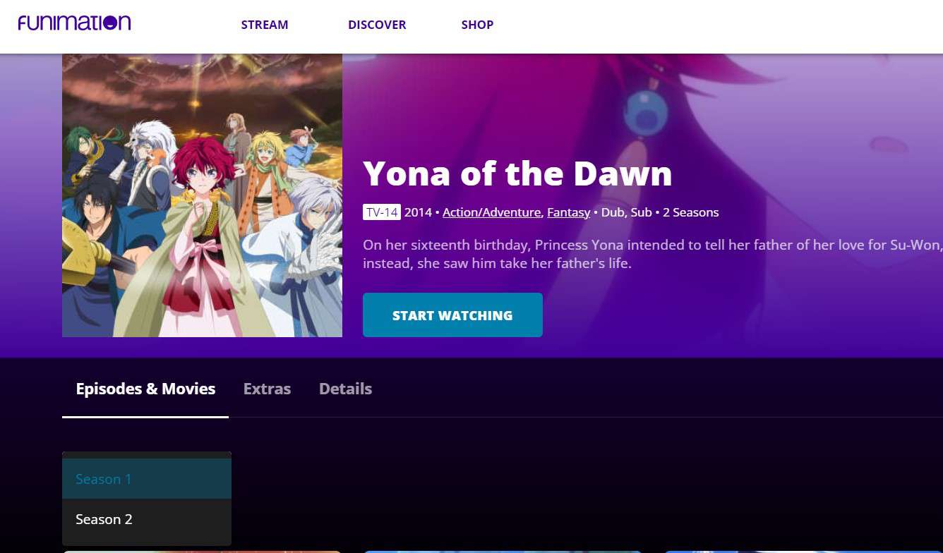 watch Yona of the Dawn on Funimation