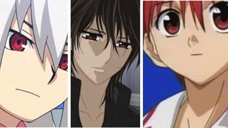 Anime Guys with Red Eyes