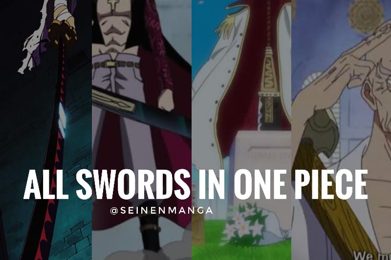 One Piece All Swords and their Users