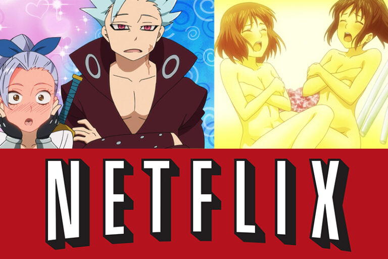 Fan service anime on Netflix