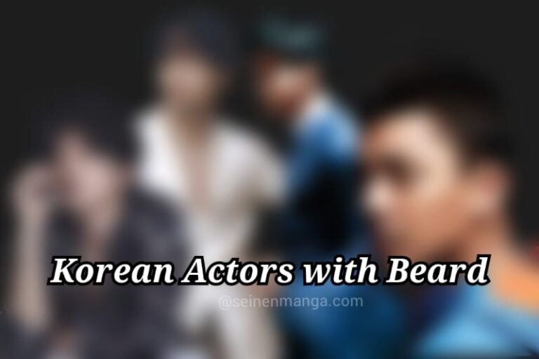 Handsome Korean Actors with Beard