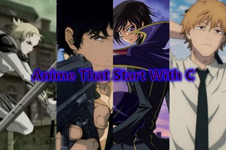 Anime That Start With C