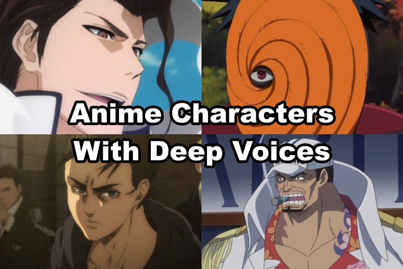 Anime Characters With Deep Voices