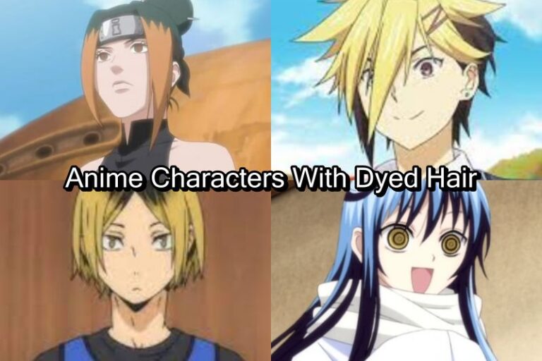 Anime Characters With Dyed Hair