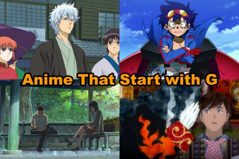 Anime That Start with G