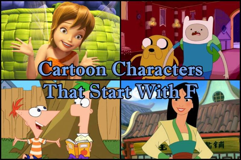Cartoon Characters That Start With F