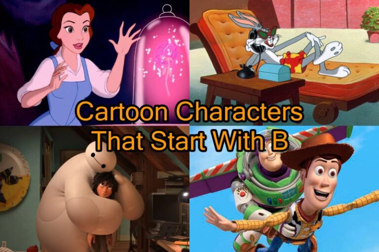 Cartoon characters that start with B