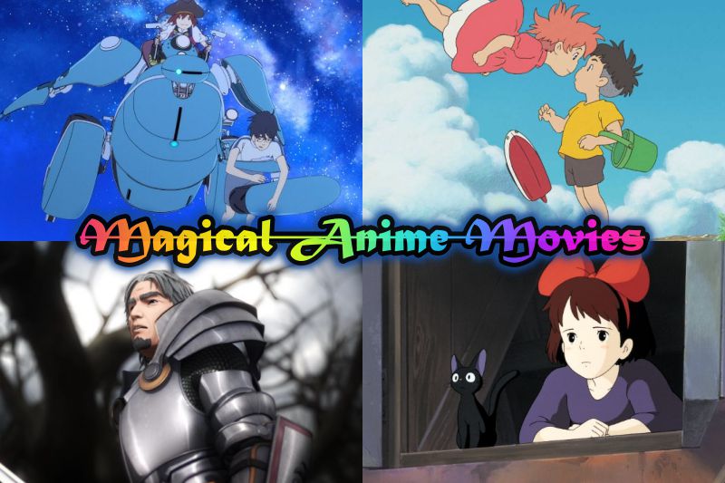 Magical Anime Movies